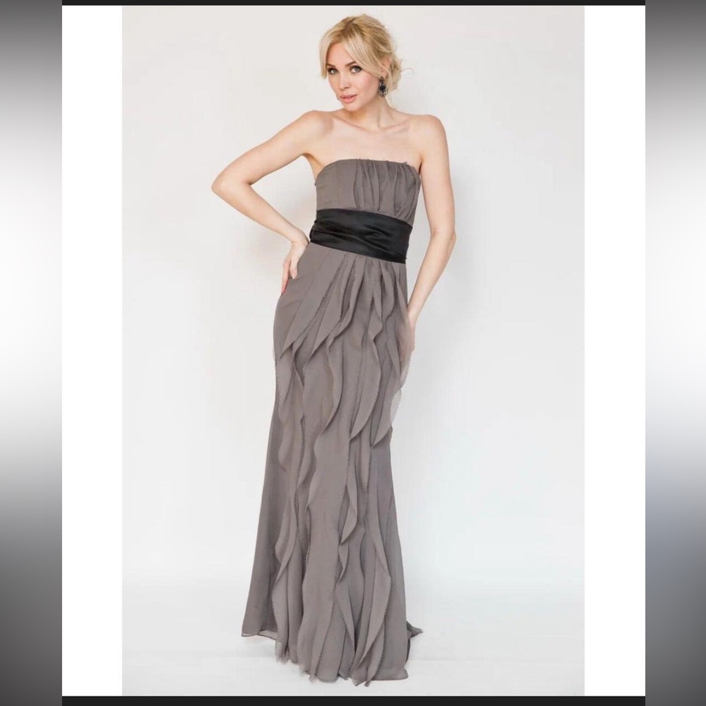 Vera Wang Strapless Dress